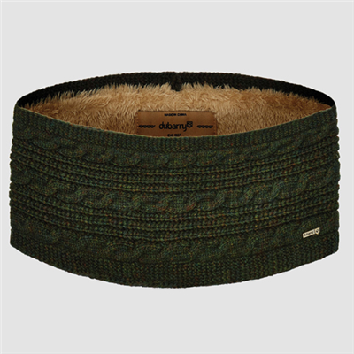 Dubarry Ladies Puffin Knitted Headband - Olive